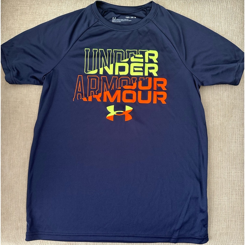 UA boys performance feel tee